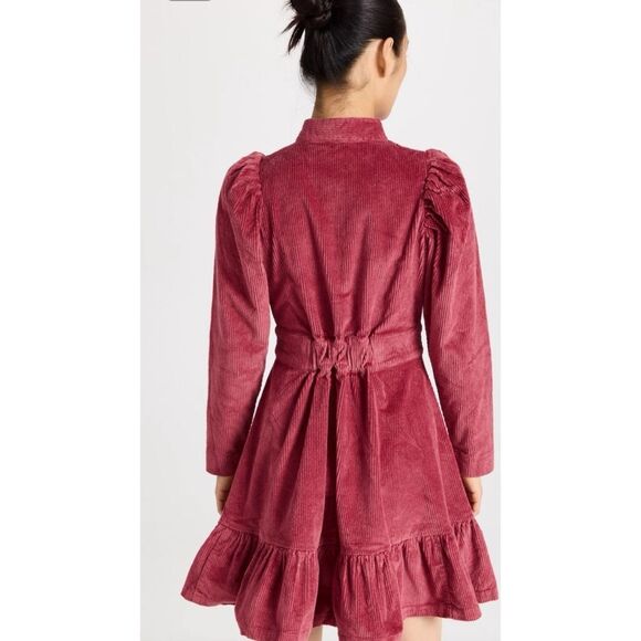 byTiMo
Corduroy Mini Dress in Berry Size S - Picture 3 of 9
